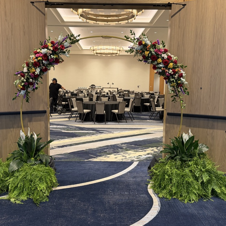 enchanted garden prom