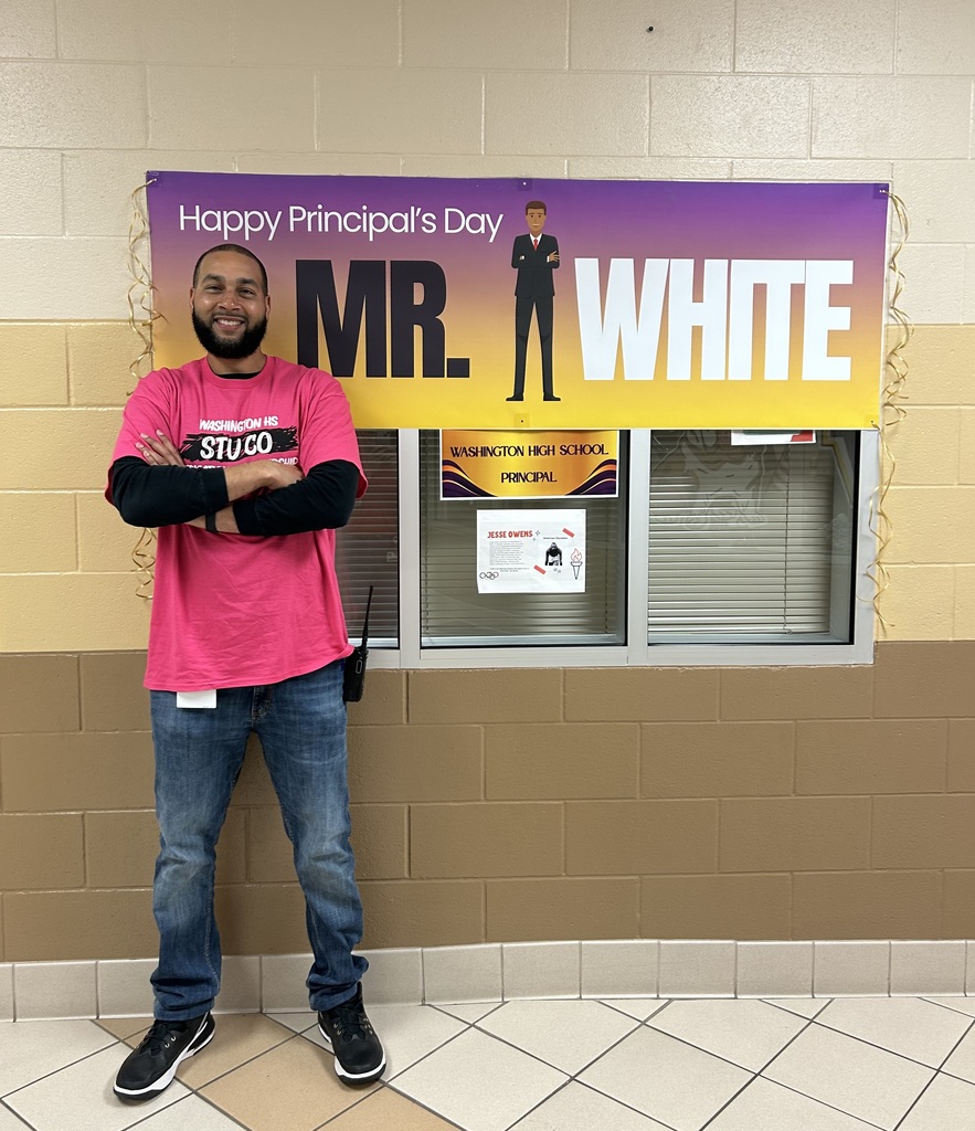 Happy Principal's Day Mr. White