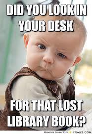 lost library book