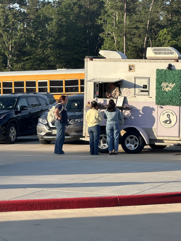Teachers getting coffee