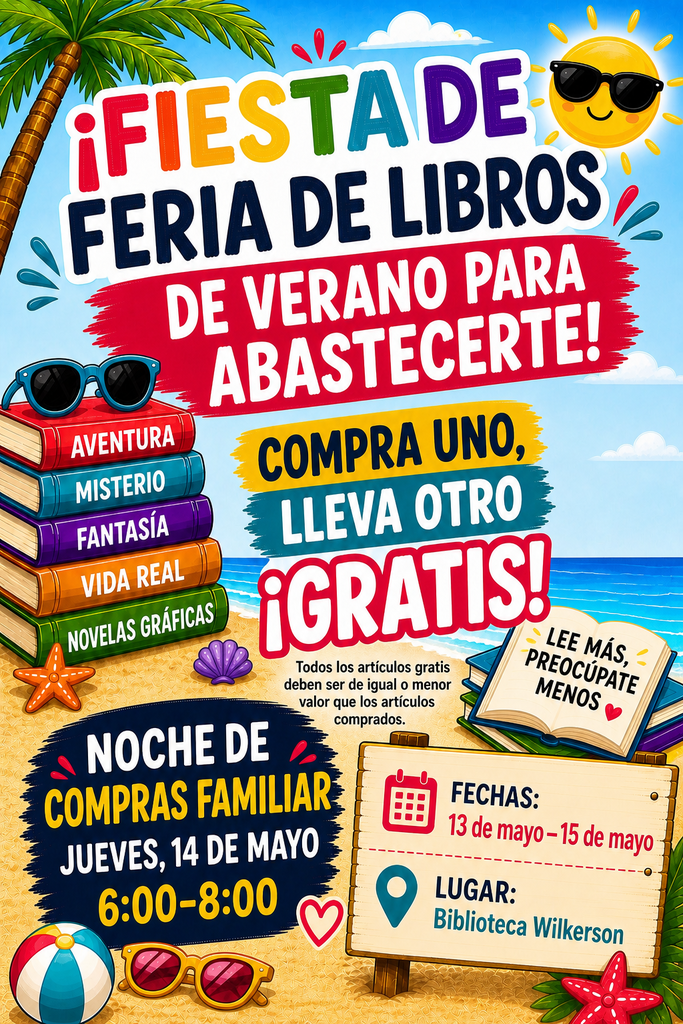 Book Fair Spanish Flyer
