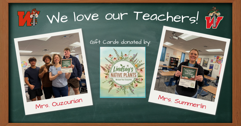 🎉 Day 2 of DECA's Teacher Appreciation Gift Card Giveaway is HERE! A huge thank you to Lindsay's Native Plants 🌿 and Local Heritage Benefits 💙 for their incredible generosity and partnership in making this week so special for our teachers! Congratulations to today's winners from Main Campus! 🏆✨ ⭐ Mrs. Ouzounian ⭐ Mrs. Summerlin ⭐ Mr. Fuedo ⭐ Mrs. Amedee ⭐ Mr. Gannon You pour your heart into your students every day! This one's for YOU! 🍎 More giveaways still coming this week, so stay tuned! 👀 #TeacherAppreciationWeek #DECA #ThankATeacher #LocalBusiness #GiftCardGiveaway