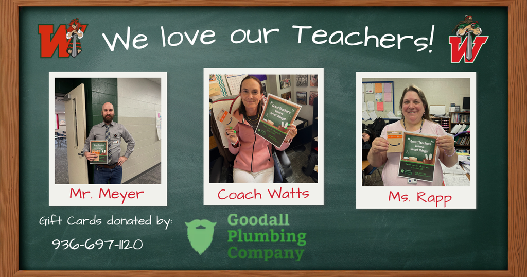 🎉 Day 3 of DECA’s Teacher Appreciation Gift Card Giveaway is HERE — and today is our BIGGEST day yet!  A massive thank you to our incredible business partners who made today possible! 🙌  🏍️ Revolution Powersports  🔧 Goodall Plumbing  🎀 Kendra’s Kreations  Your generosity and support for our teachers means everything to this community!  Congratulations to today’s winners ✨  ⭐ Ms. Arel  ⭐ Mrs. Stephens  ⭐ Ms. Cowl  ⭐ Mrs. Johnson  ⭐ Mrs. McMillan  ⭐ Coach Watts  ⭐ Mr. Meyer  ⭐ Mrs. Rapp  Teachers, you deserve every bit of this and more! 🍎💛  More celebrations still coming stay tuned! 👀