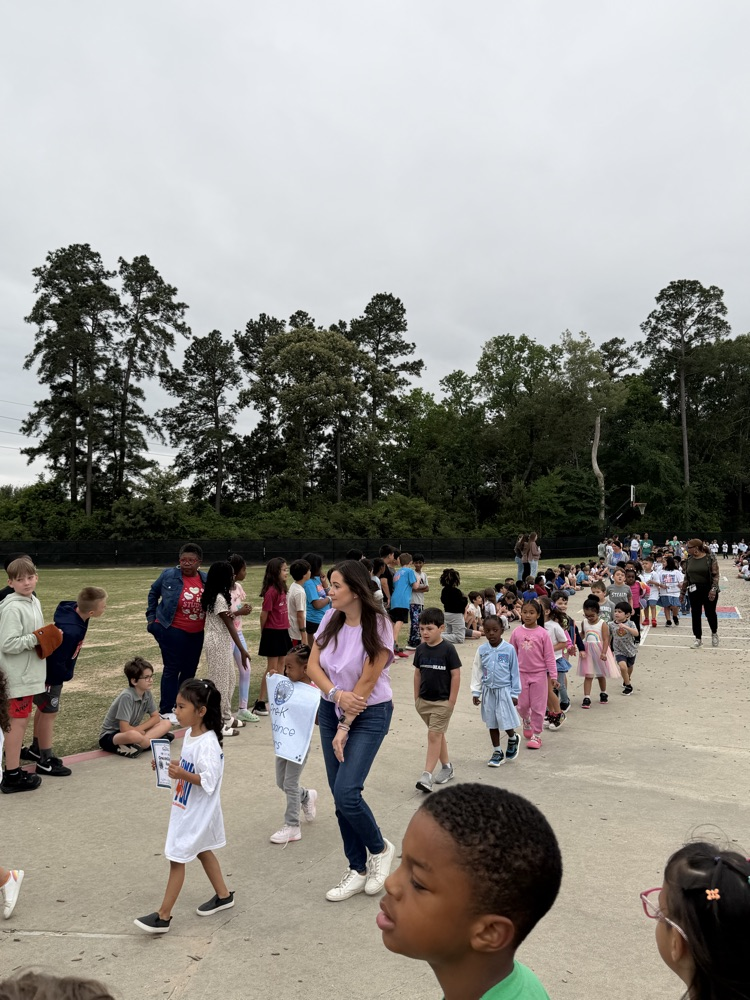 Pre-K class attendance winners- Mrs. Teague’s class