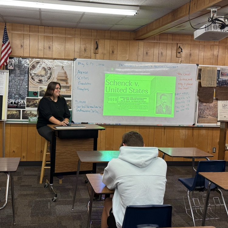Here is blurb: Mr. Estrada’s Honors government classes dressed for success when presenting their end of year landmark Supreme Court cases. 