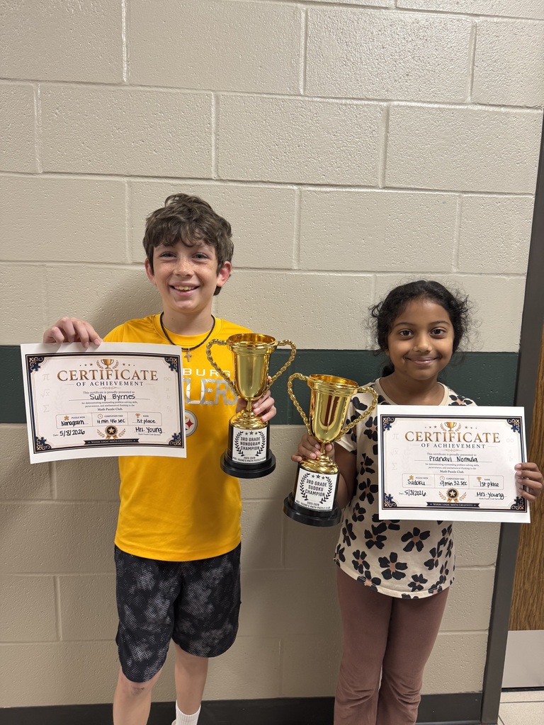 Third grade math, puzzle club champions
