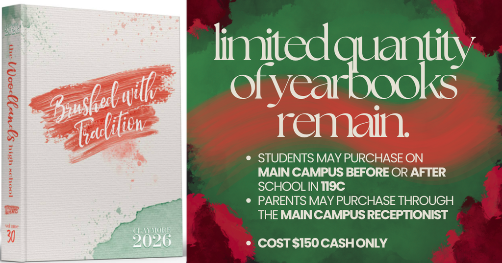 Yearbooks have been distributed.  If you missed picking up your yearbook or would like to purchase one, please do so at the senior campus. This includes freshmen. See flyer for details. 