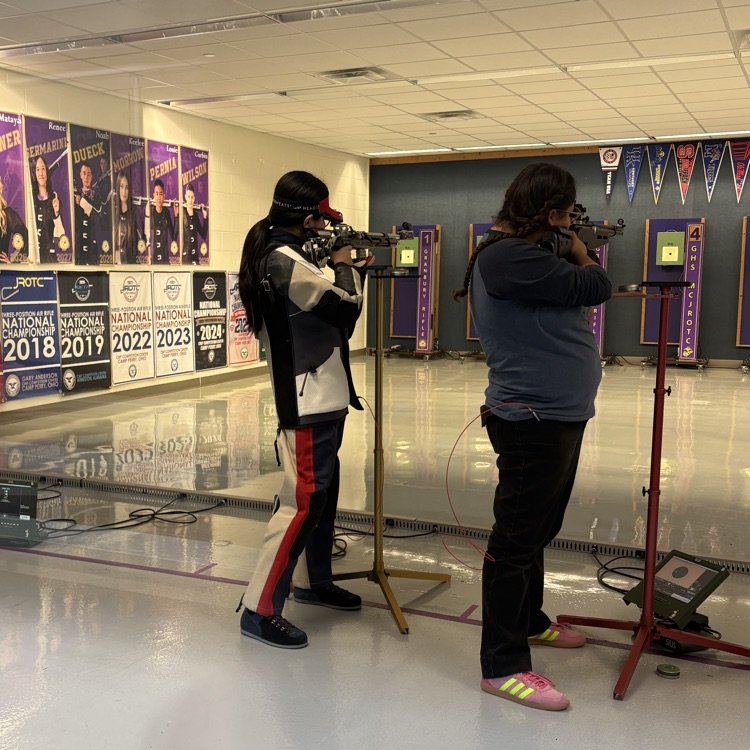 NJROTC Air rifle competition