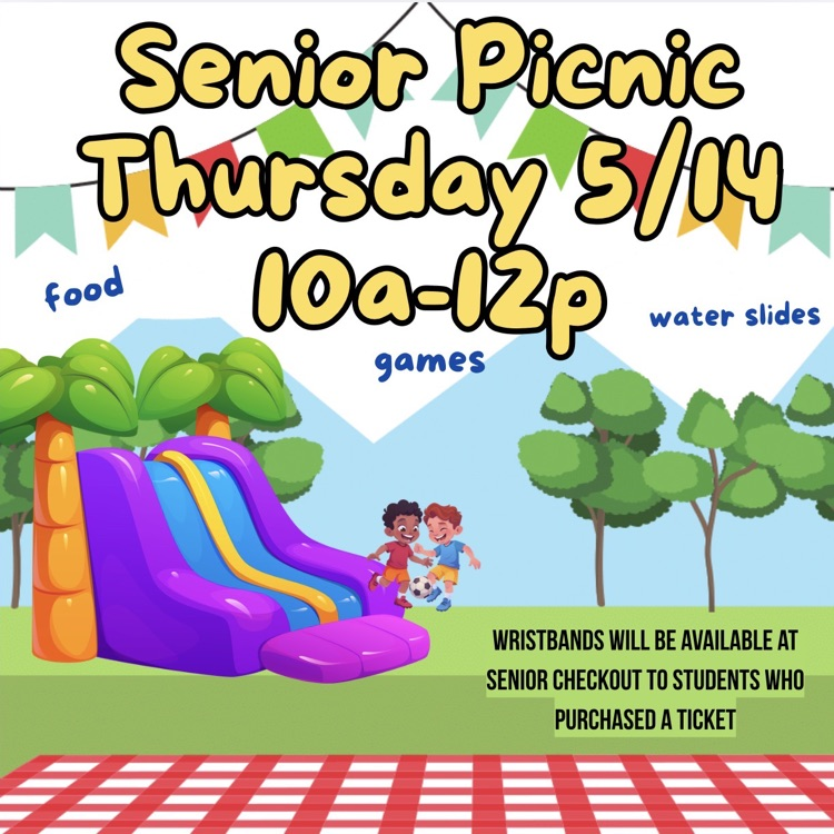 Senior picnic reminder