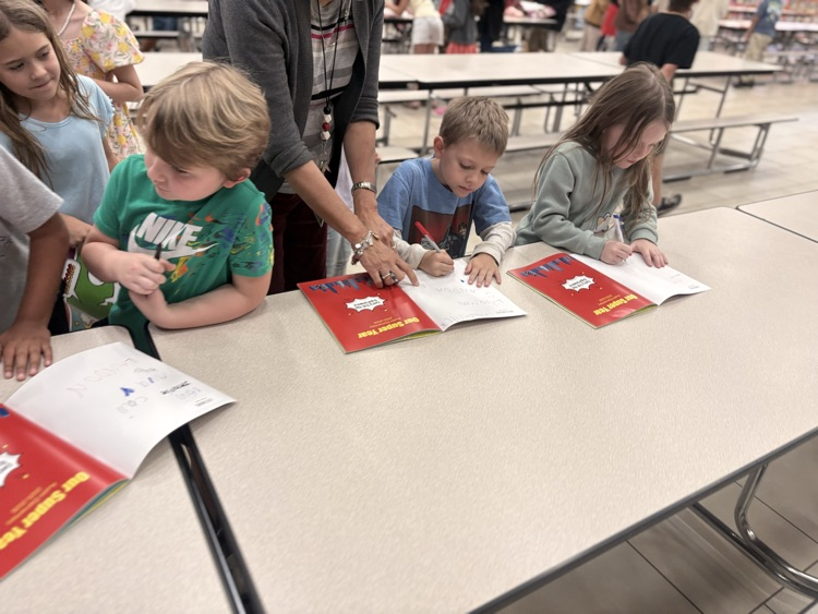 signing yearbooks 