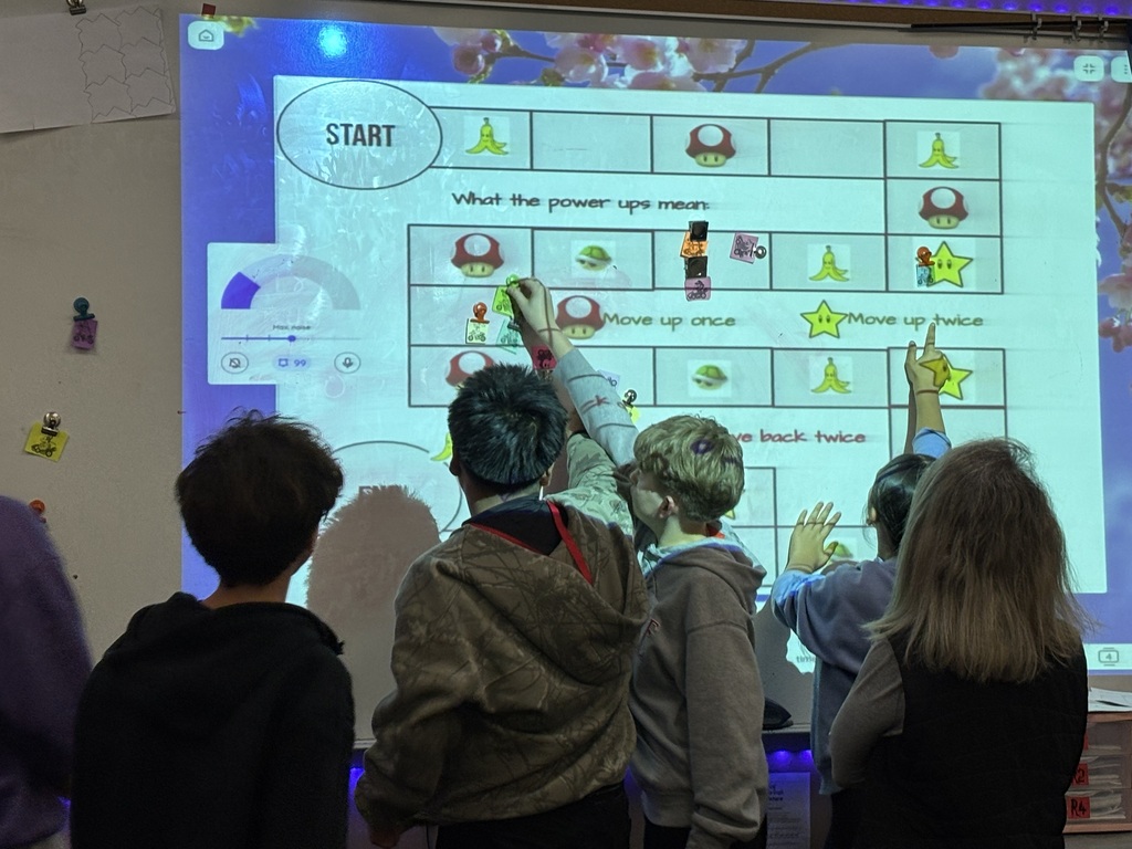 Studying for finals Mario Kart style in Mrs. Speer’s class!