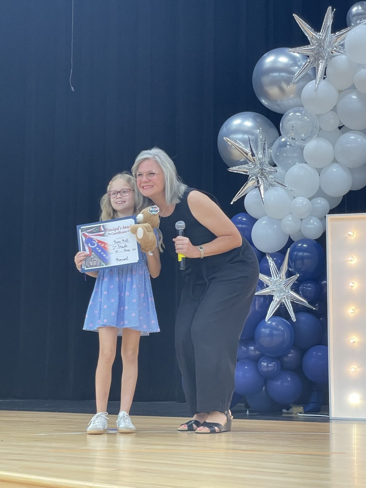 2nd grade Principal award winner: Remi Hall
