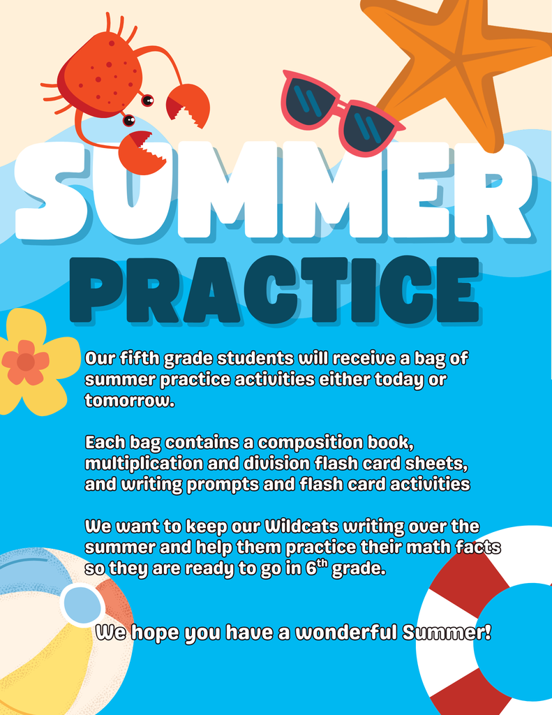 Summer Practice Flyer