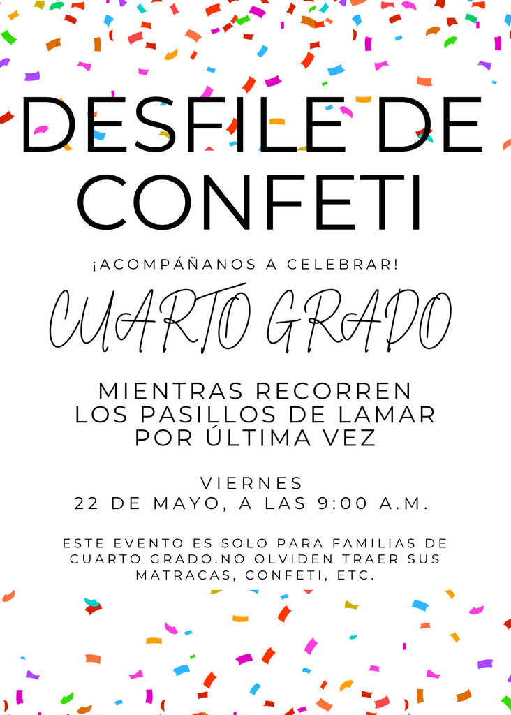 Confetti Parade