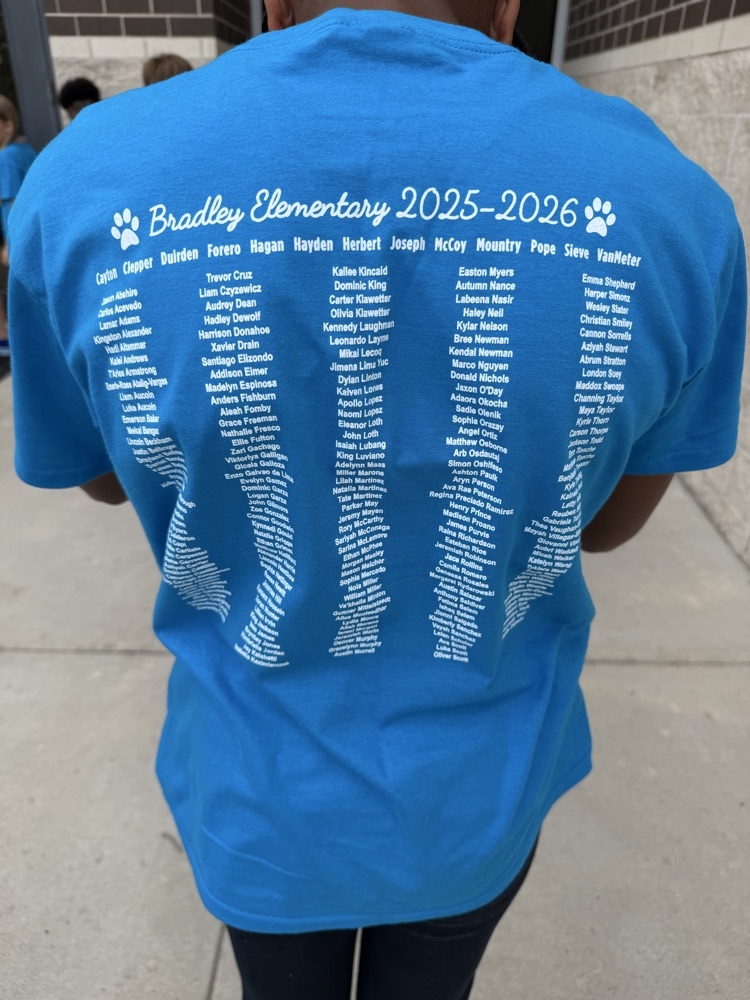 Thank you PTO for the shirts!
