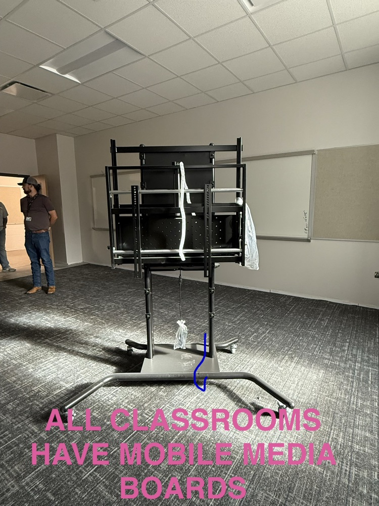 Mobile media board