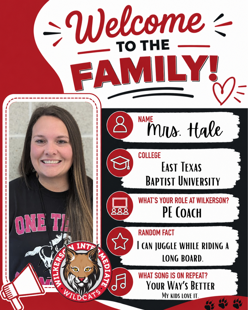 Welcome Coach Hale