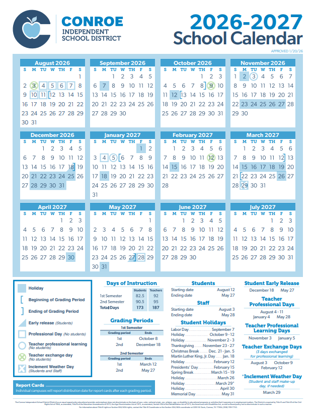 School Calendar