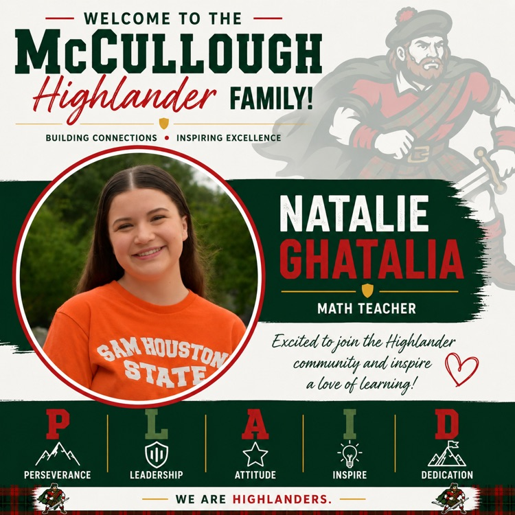 Welcome to McCullough ♥️Highlanders