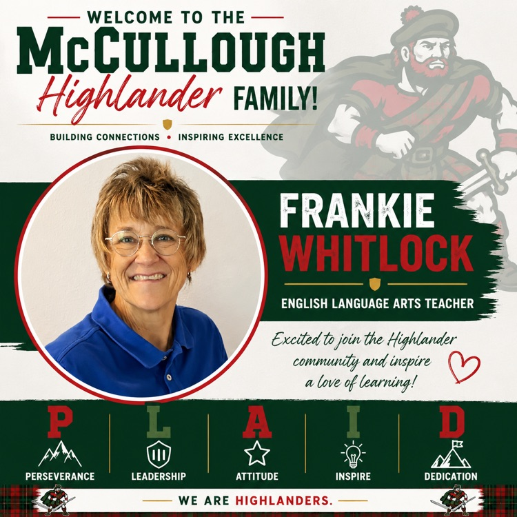 Welcome to McCullough ♥️Highlanders