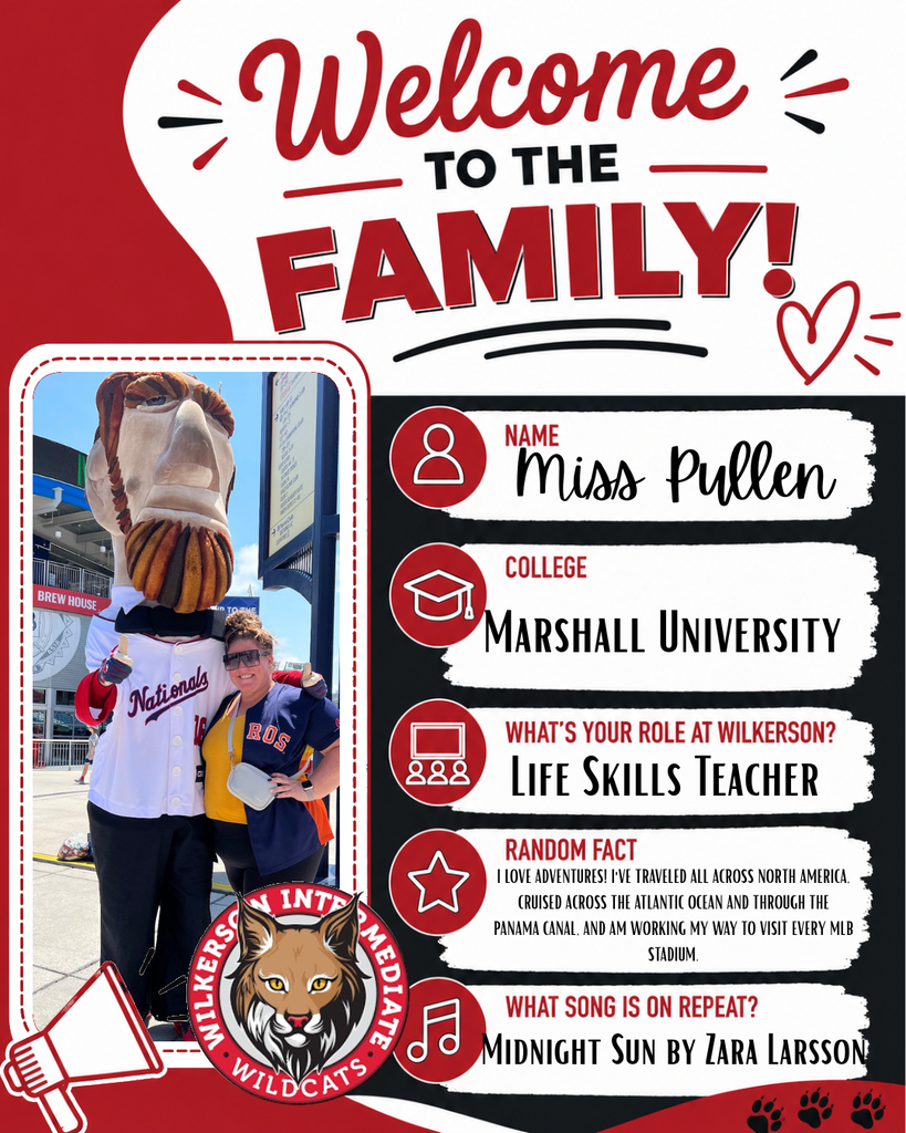 Welcome Miss Pullen