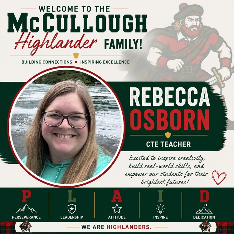Welcome to McCullough ♥️Highlanders