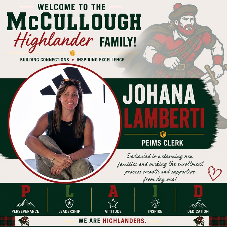 Welcome to McCullough ♥️Highlanders
