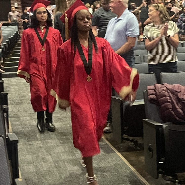 student walking 