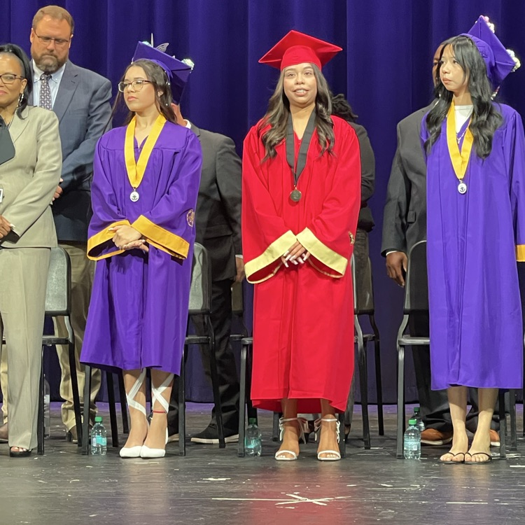 Students standing 