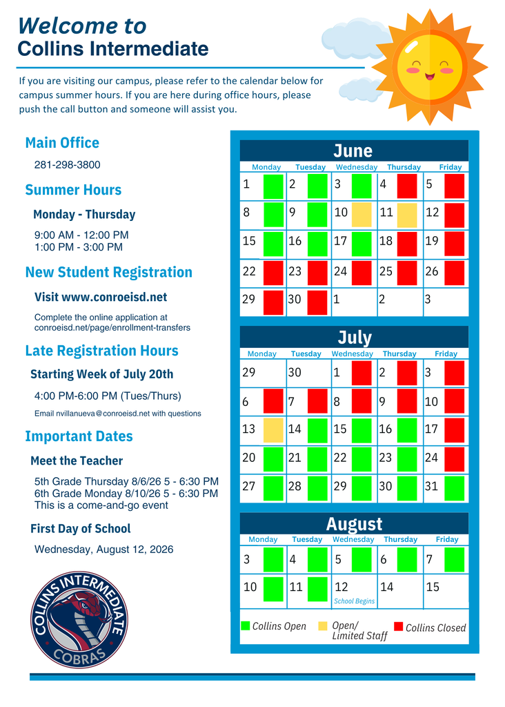 Summer Hours