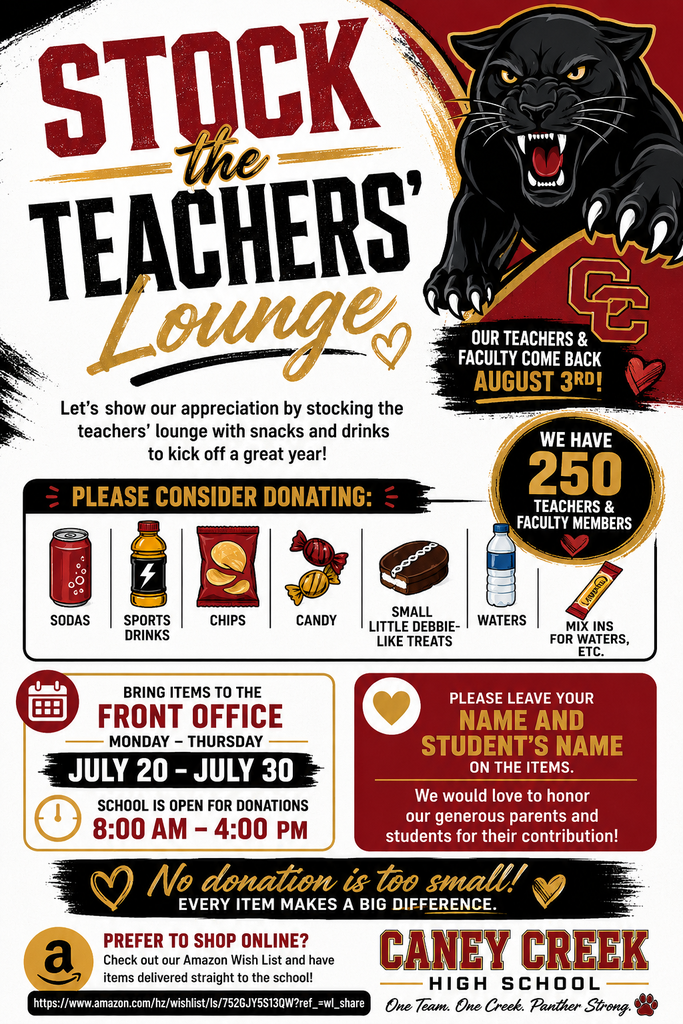 Stock the Teachers'  Lounge