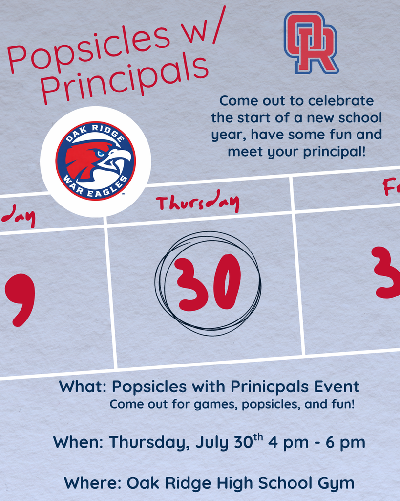Popsicle with Principals Event