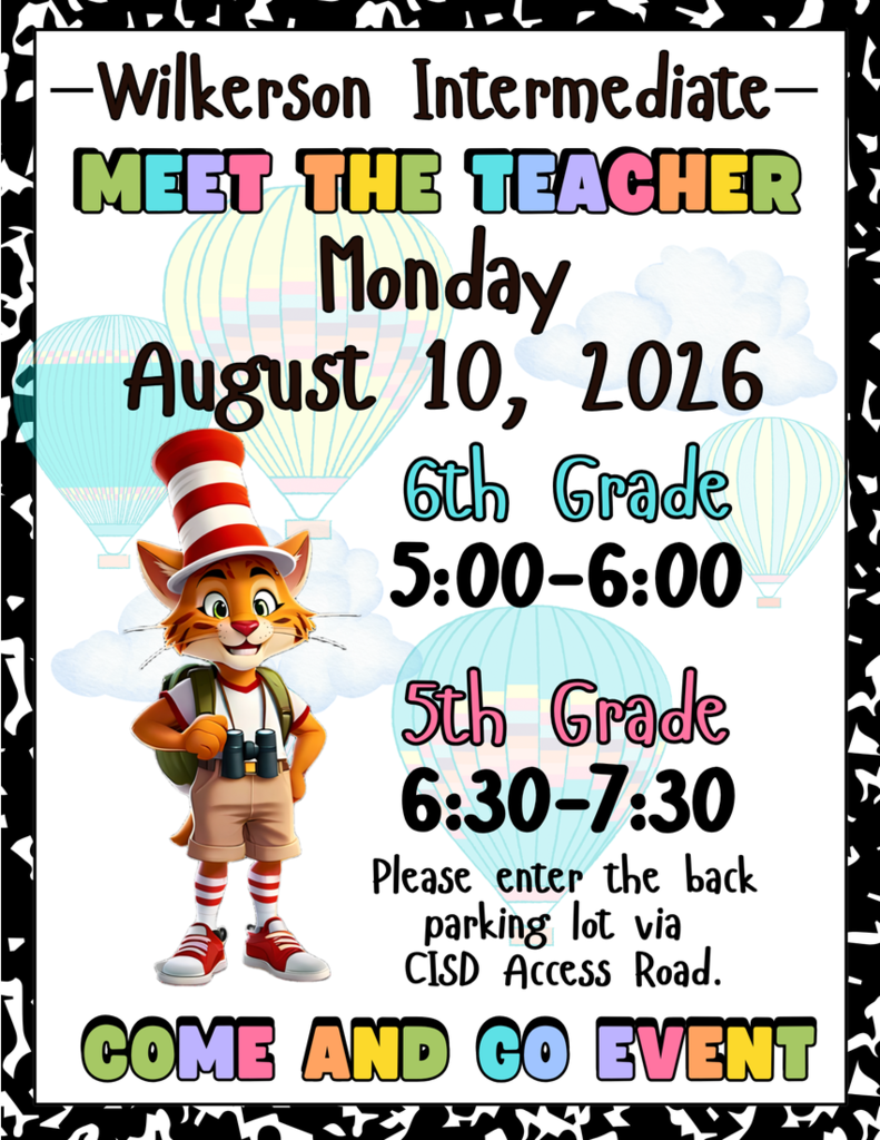 Meet the teacher flyer