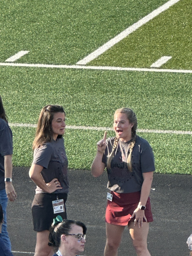 Ms. McClellan and Mrs. Widiker were ready to compete!