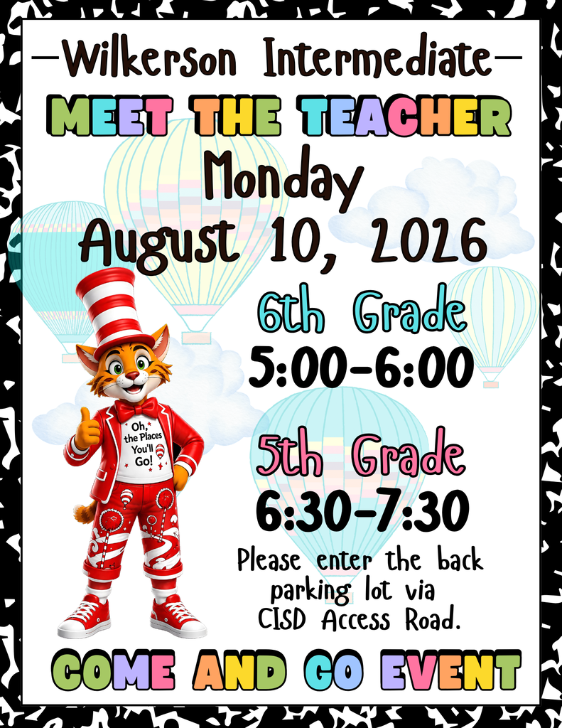 Meet the teacher flyer