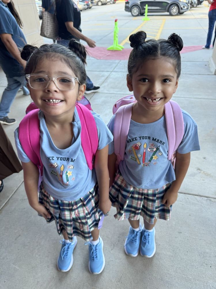 sisters back  to school 