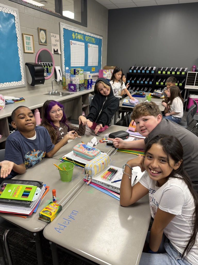 4th graders getting to know each other!