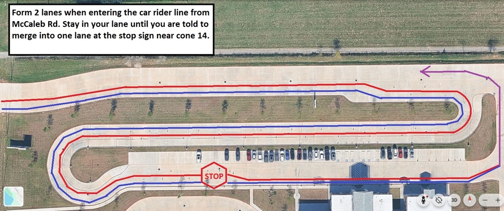 Car Line Map