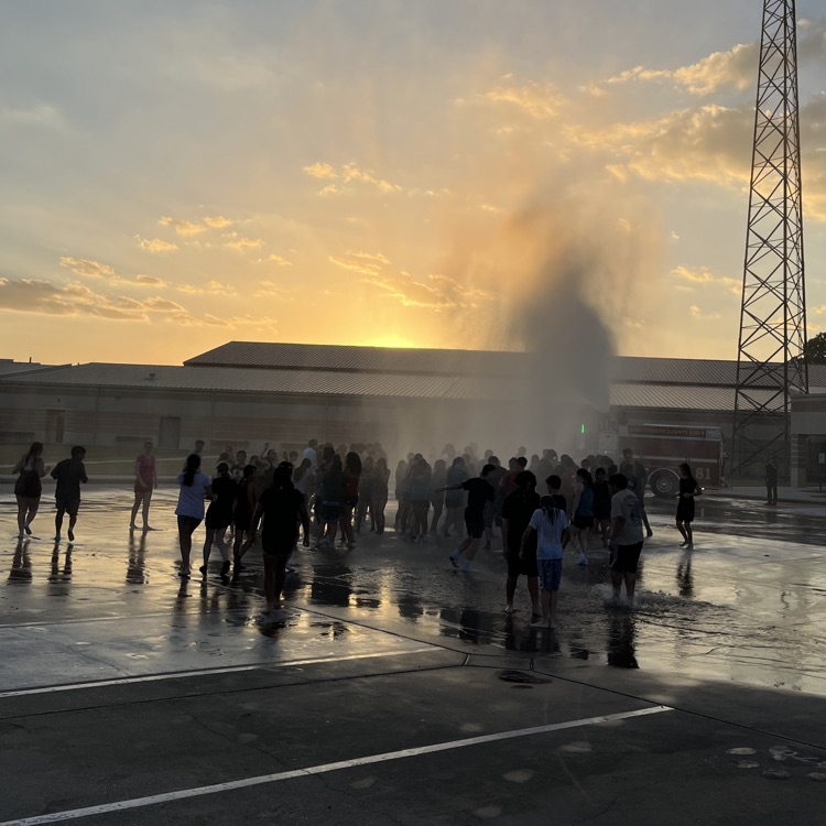 CCHS fire department hoses down band after practice 
