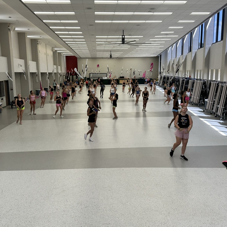 TWHS colorguard! 
