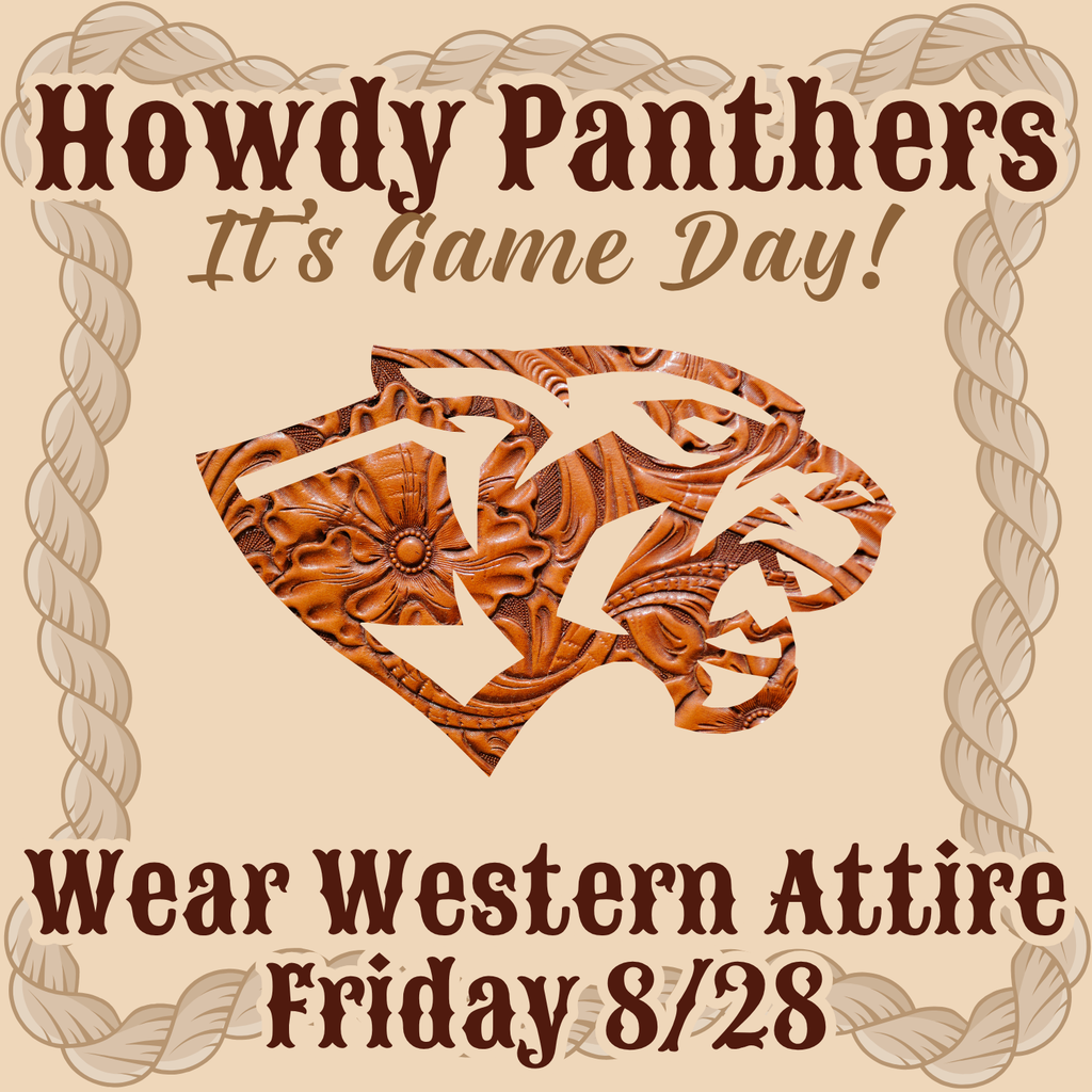 western attire spirit day friday 8/28