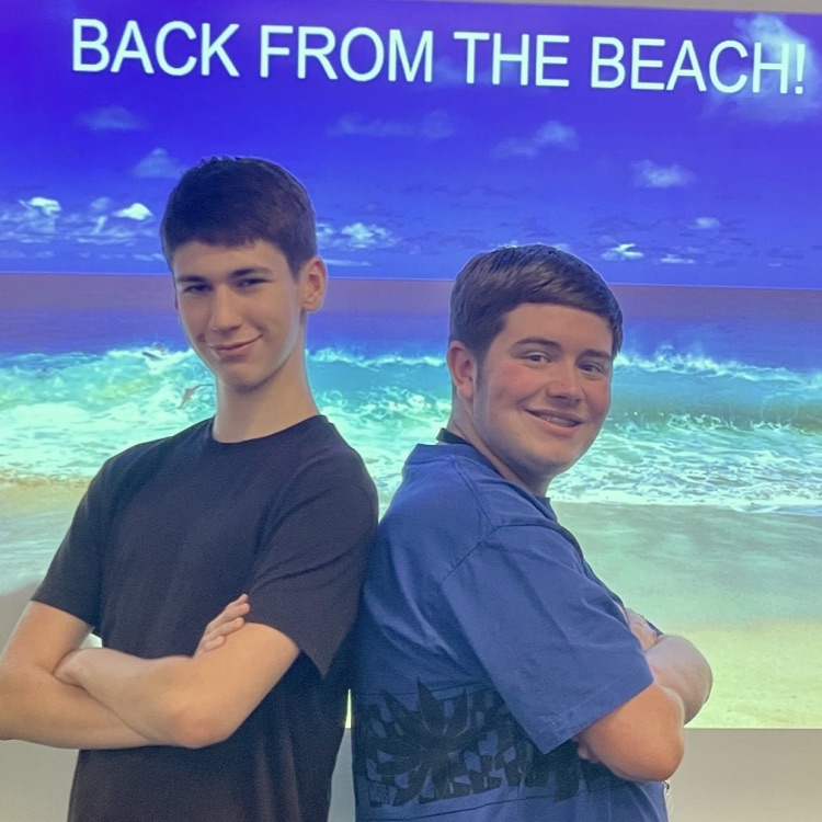 Back from the Beach! 