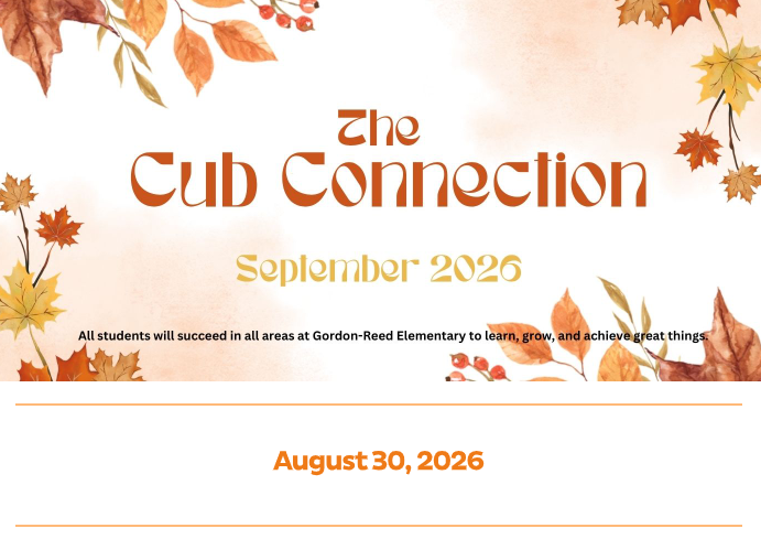The Cub Connection 8/30/26