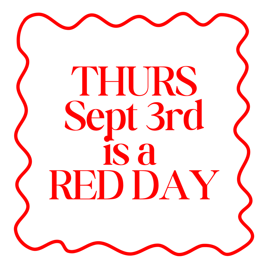 red day