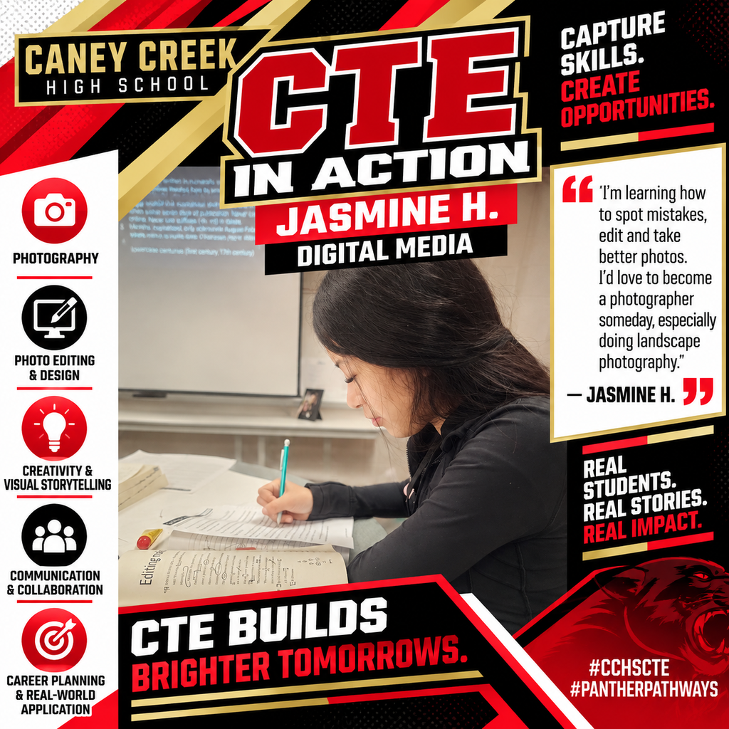 digital media student in class