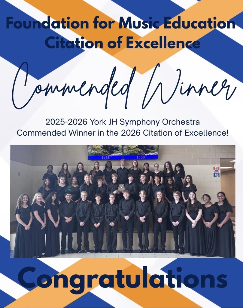 25-26 York JH Symphony Orchestra