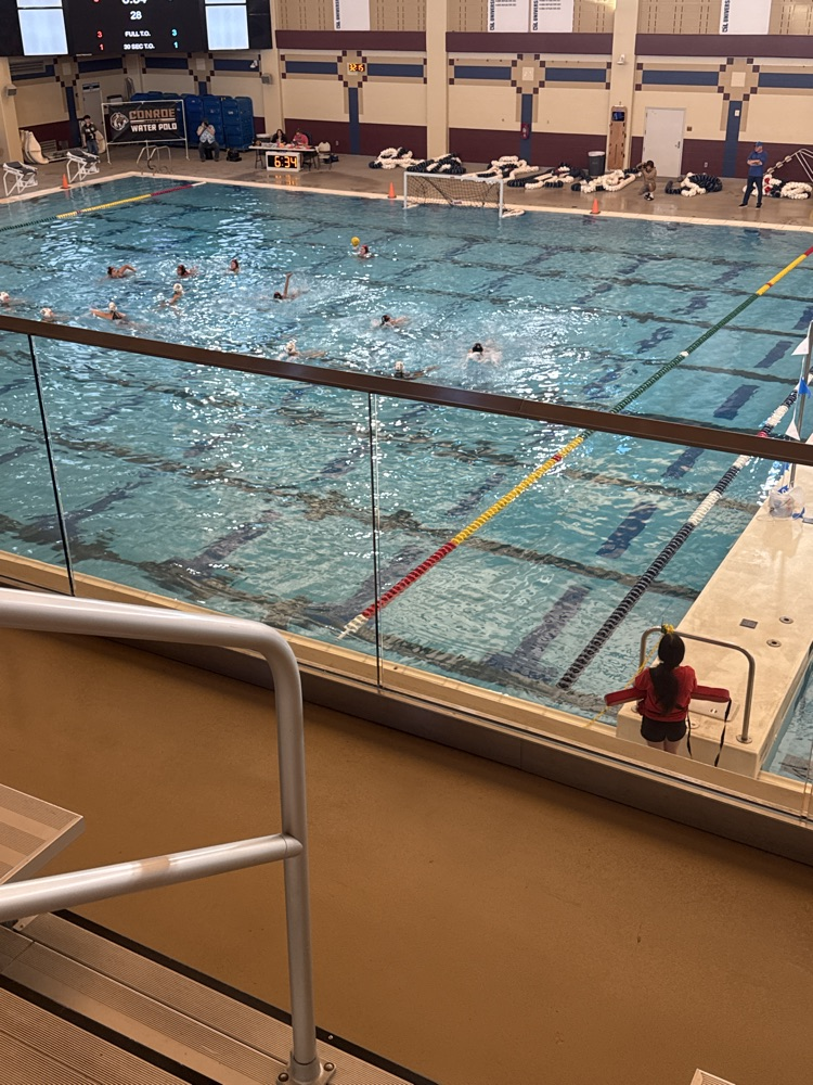 Girls Water Polo in action