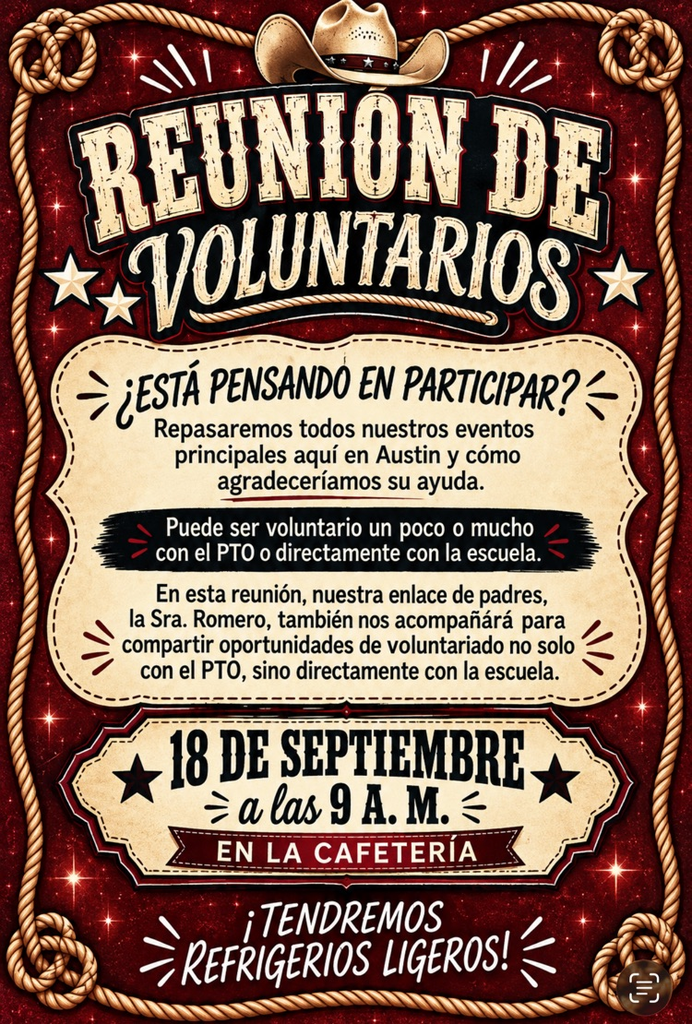 Volunteer Round Up Flyer