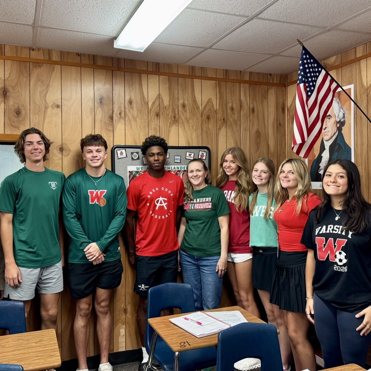 Homecoming Week - Woodlands Wednesday! 