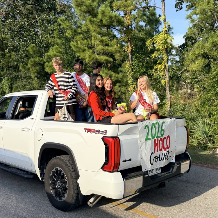 TWHS Homecoming Red and Green Parade! 